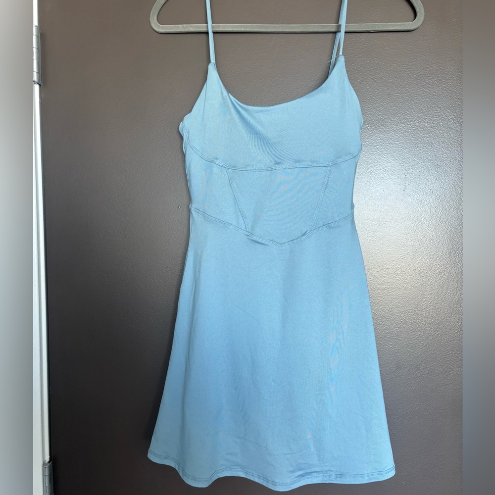 Blue athletic dress